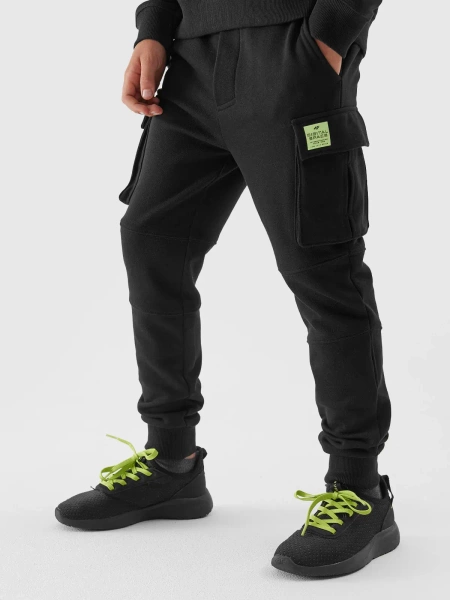 Spodnie dresowe dziecięce 4F 4FJAW23TTROM415-20S