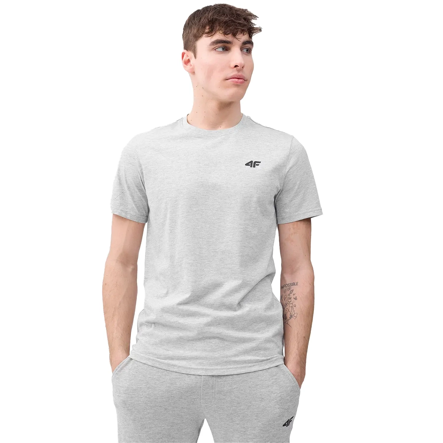 Koszulka męska 4F 4FMM00TTSHM706-27M