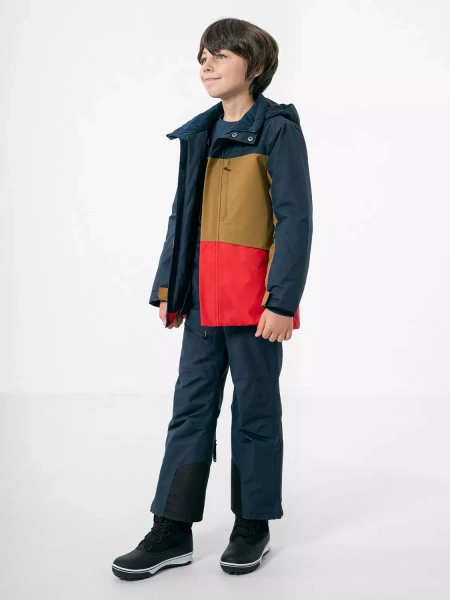 Kurtka dziecięca narciarska 4F HJZ22-JKUMN004-91S