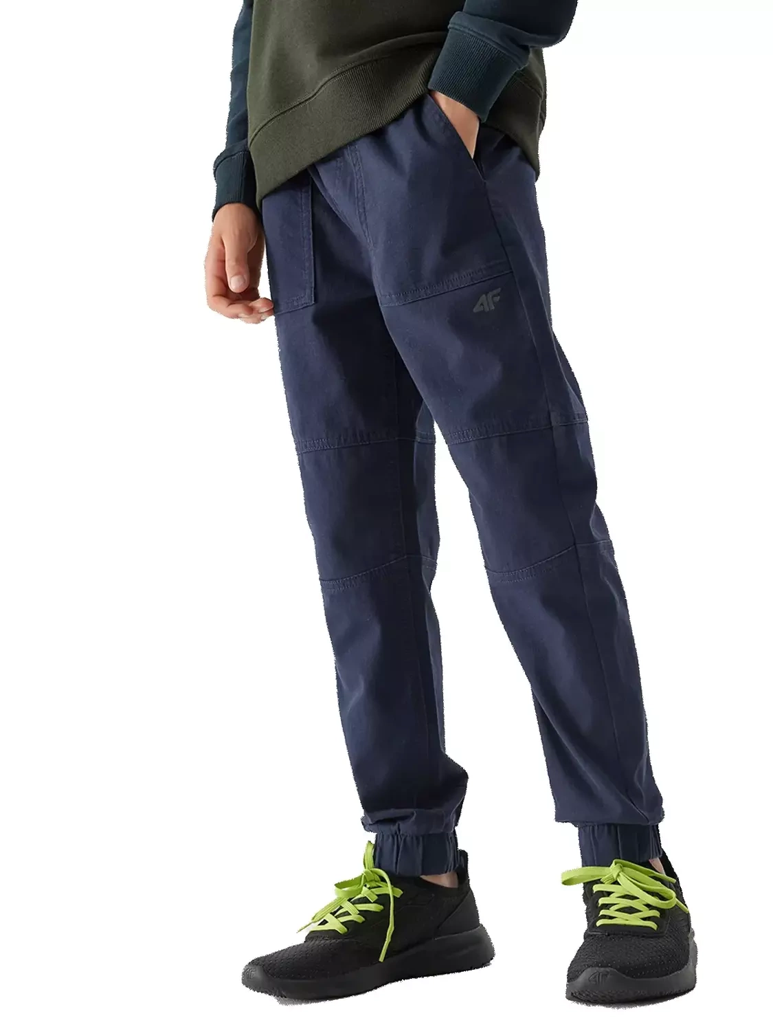 Spodnie dresowe dziecięce 4F 4FJAW23TTROM412-31S