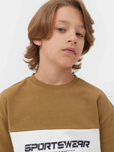 Bluza dziecięca 4F 4FJAW23TSWSM630-74S 