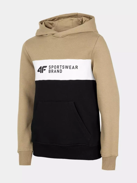 Bluza dziecięca z kapturem 4F HJZ22-JBLM003-82S
