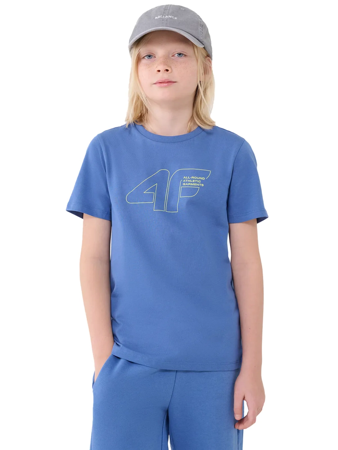 Koszulka dziecięca 4F 4FJWSS25TTSHM2185-34S