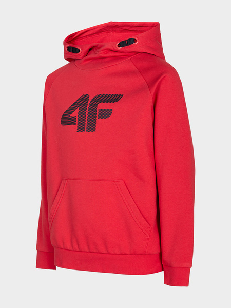 Bluza dziecięca z kapturem 4F HJL22-JBLM002-62S