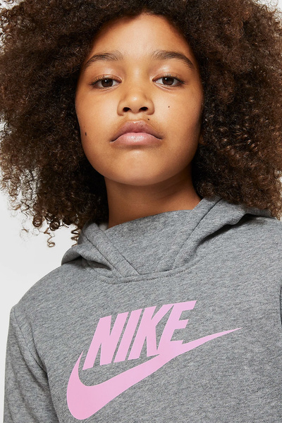 Bluza dziecięca z kapturem NIKE G NSW PULLOVER BV2717-094