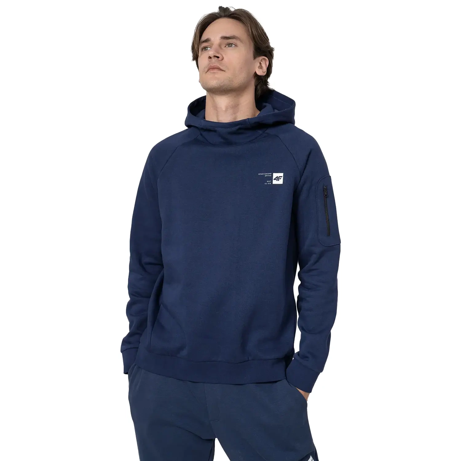 Bluza męska z kapturem 4F H4Z22-BLM022-31S