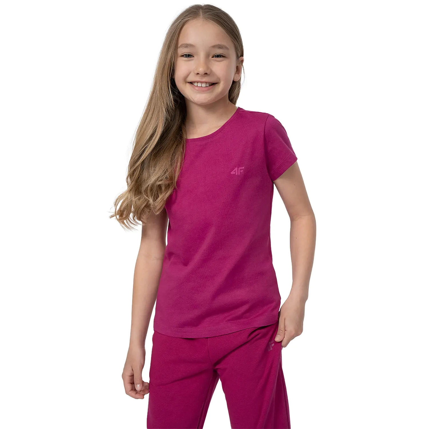 Koszulka dziecięca 4F 4FJSS23TTSHF279-53S