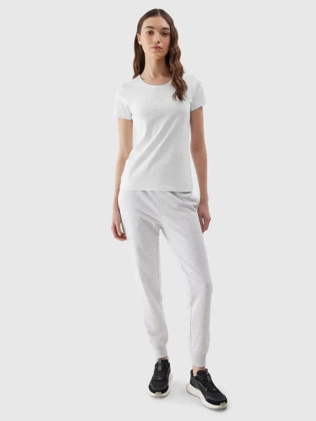 Koszulka damska 4F 4FWSS24TTSHF1163-10S 