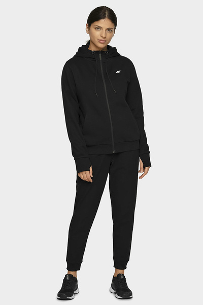 Bluza damska z kapturem rozpinana 4F NOSH4-BLD004-20S