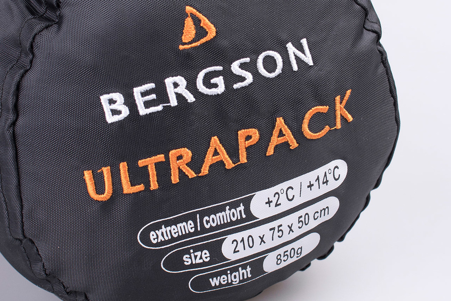 Śpiwór mumia BERGSON ULTRAPACK 2.0 BRG00086