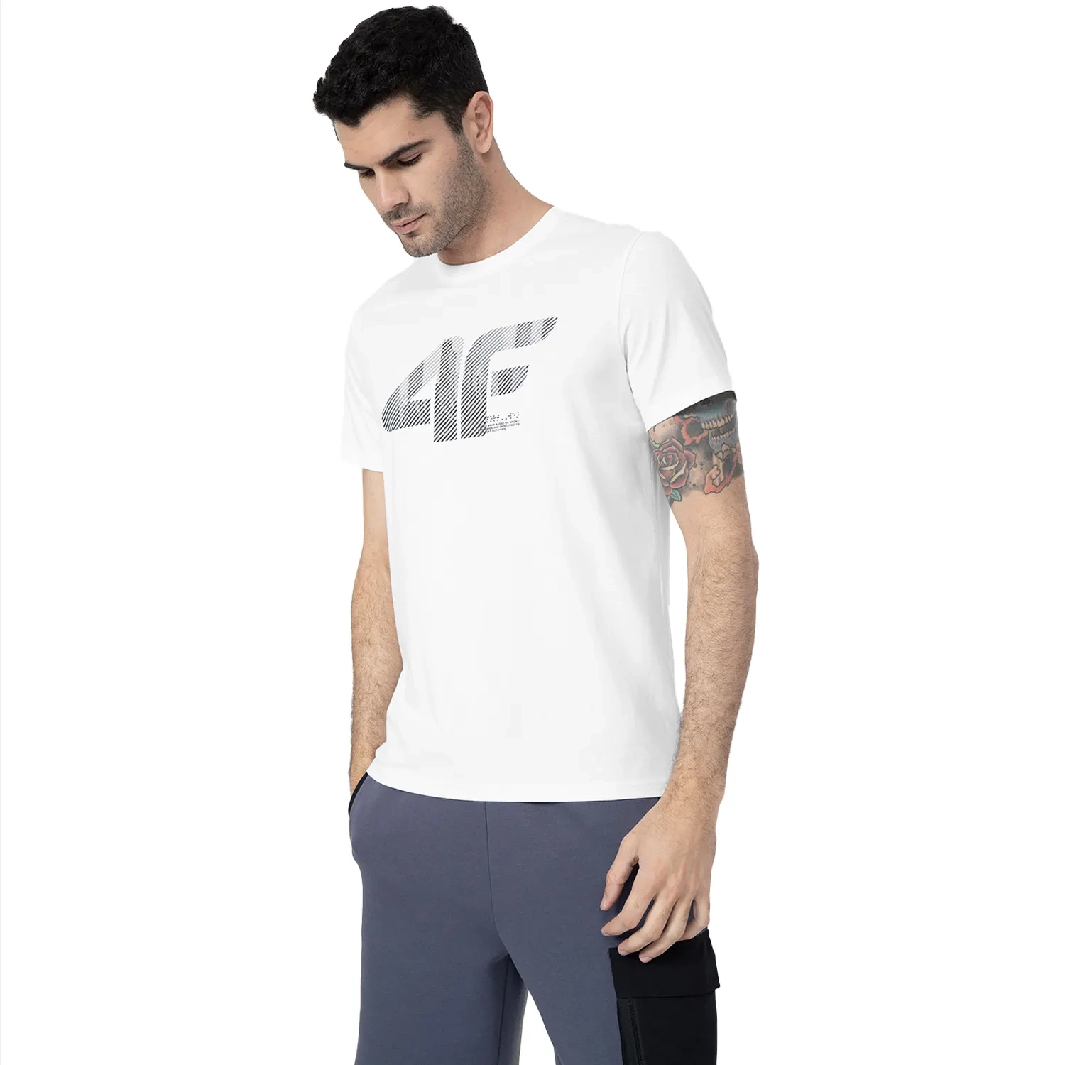 Koszulka męska 4F 4FSS23TTSHM309-10S