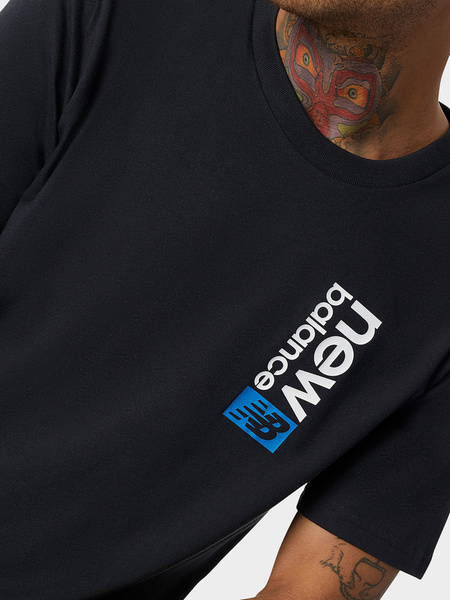 Koszulka męska NEW BALANCE MT21902-BK