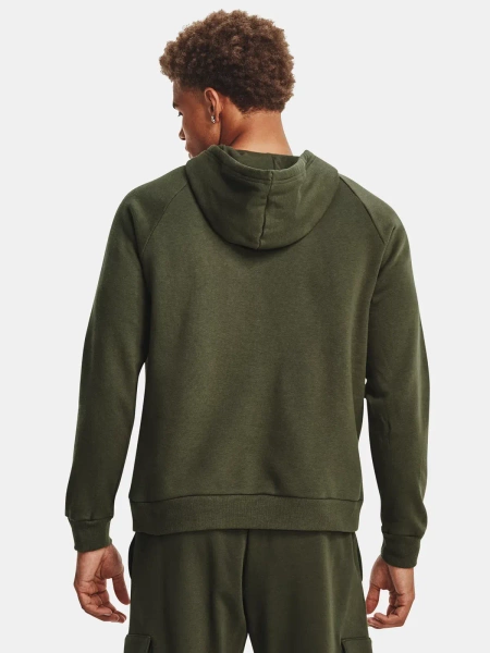 Bluza męska z kapturem Under Armour FLEECE LOGO HD 1379758-390