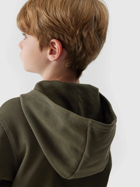 Bluza dziecięca z kapturem 4F 4FJAW23TSWSM628-43S