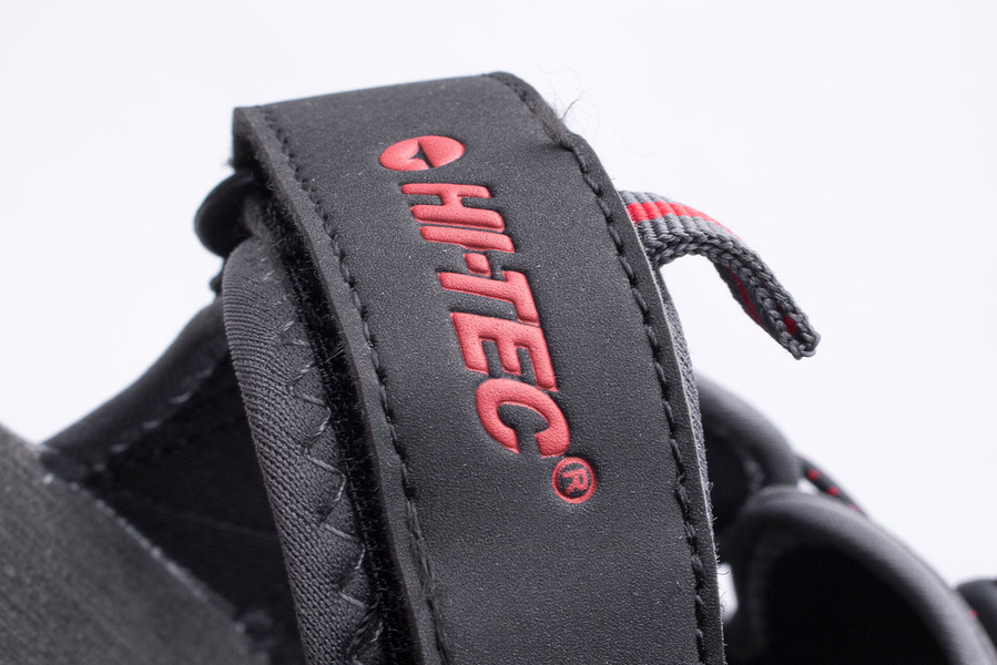Sandały HI-TEC TIORE AVSSS21-HT-02 DARK GREY/RED