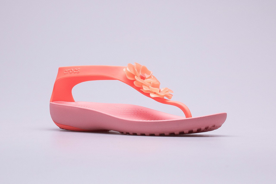 Sandały Crocs Serena Embellish Flip 205600-6PT