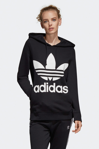 Bluza damska z kapturem adidas TREFOIL HOODIE CE2408