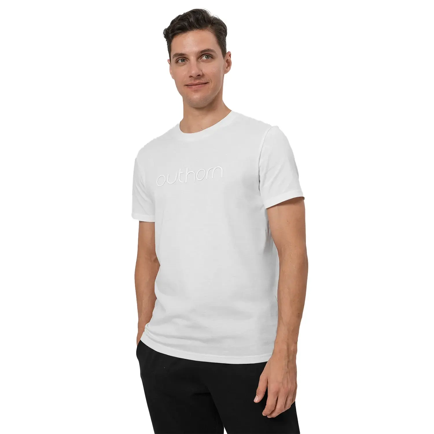 Koszulka męska OUTHORN OTHAW22TTSHM060-10S