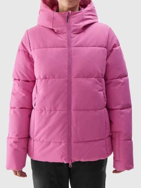 Kurtka damska zimowa puchowa narciarska 4F 4FWAW24TTJAF573-55S