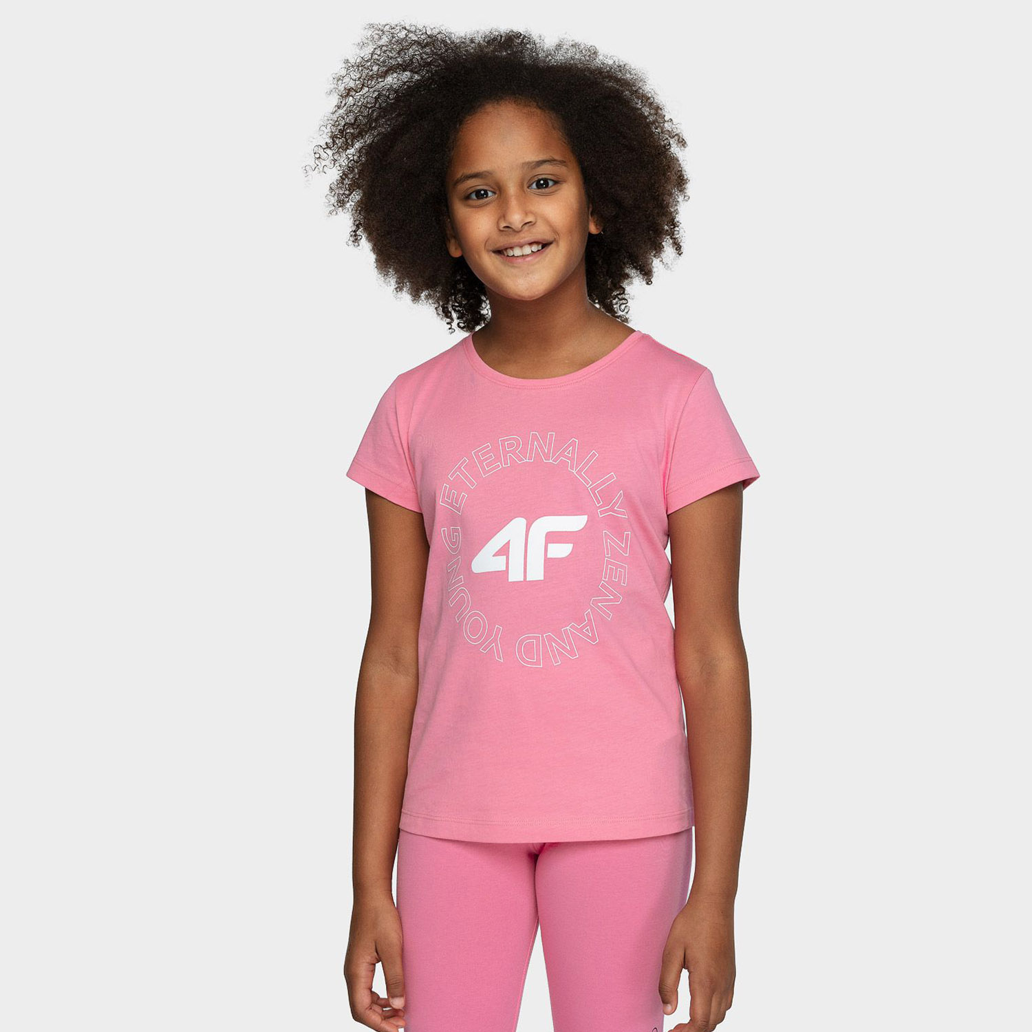 Koszulka dziecięca 4F HJZ21-JTSD002-54S