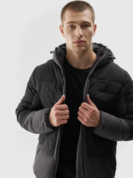 Kurtka męska zimowa puchowa 4F 4FAW23TDJAM244-22S