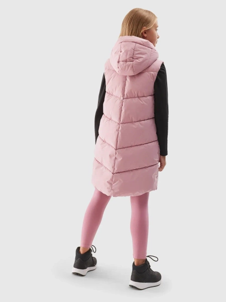 Kurtka dziecięca bezrękawnik 4F 4FJAW23TVJAF046-56S