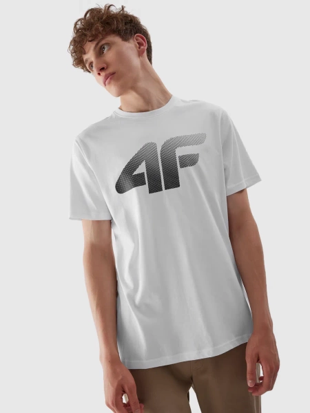 Koszulka męska 4F 4FWAW24TTSHM2423-10S