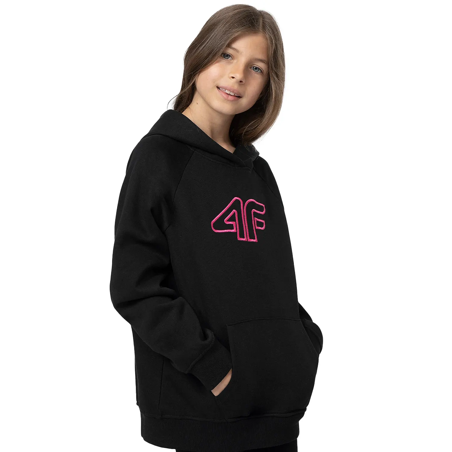 Bluza dziecięca z kapturem 4F 4FJSS23TSWSF217-20S