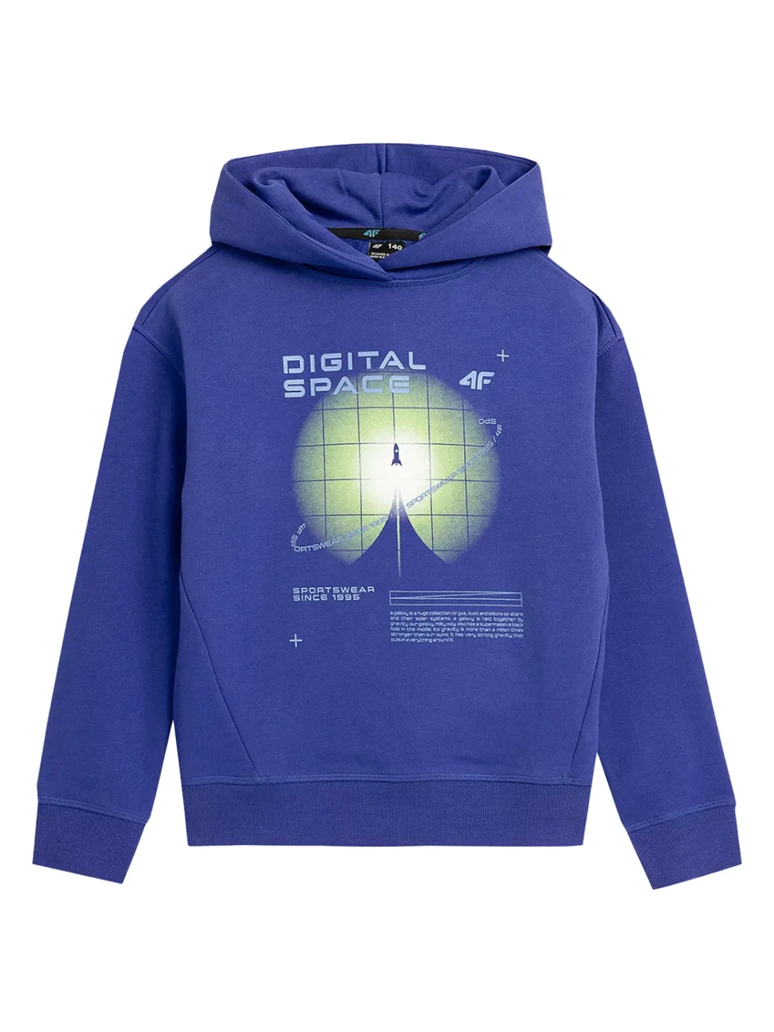 Bluza dziecięca z kapturem 4F 4FJAW23TSWSM632-36S