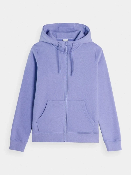 Bluza damska z kapturem rozpinana 4F 4FAW23TSWSF0730-32S 