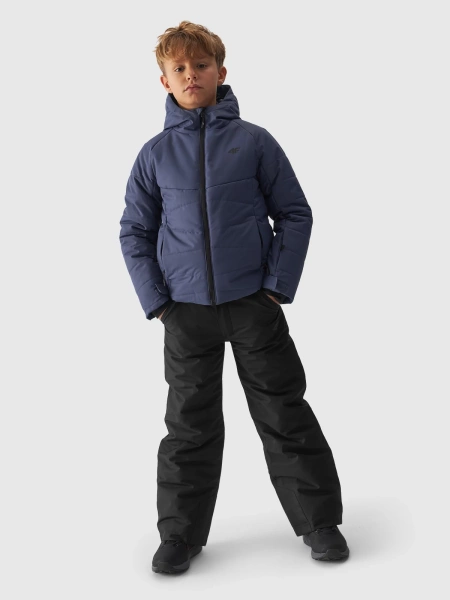 Kurtka dziecięca zimowa puchowa narciarska 4F 4FJAW23TTJAM298-32S 