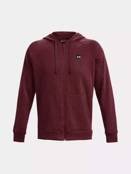 Bluza męska z kapturem rozpinana Under Armour RIVAL FLEECE 1357111-690
