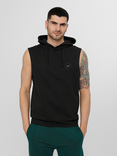 Bluza męska z kapturem rozpinana 4F H4L22-BLM020-22S