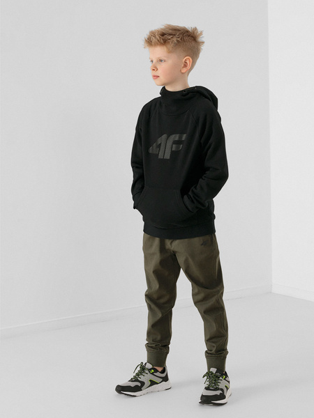 Bluza dziecięca z kapturem 4F HJL22-JBLM002-20S