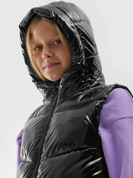 Kurtka dziecięca bezrękawnik 4F 4FJAW23TVJAF046-21S