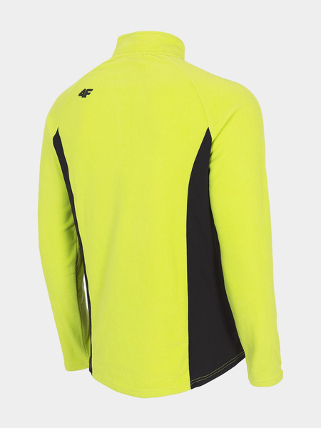 Bluza męska z kapturem rozpinana polarowa 4F H4Z21-BIMP034-45S