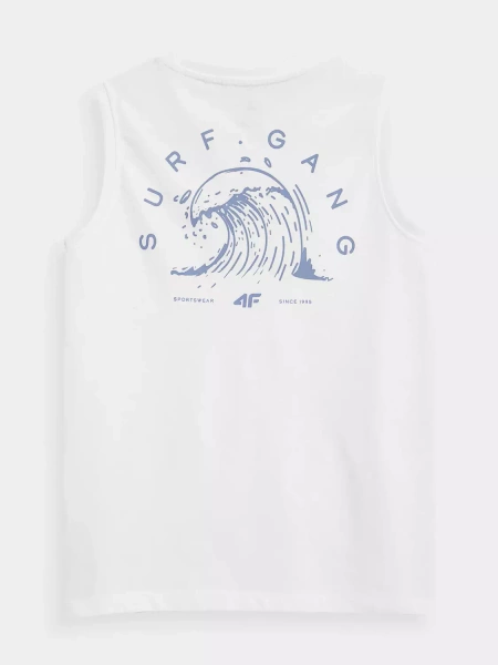 Koszulka dziecięca 4F 4FJSS23TTSHM284-10S