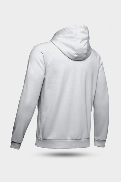 Bluza męska z kapturem rozpinana Under Armour RIVAL HOODIE 1320737-014