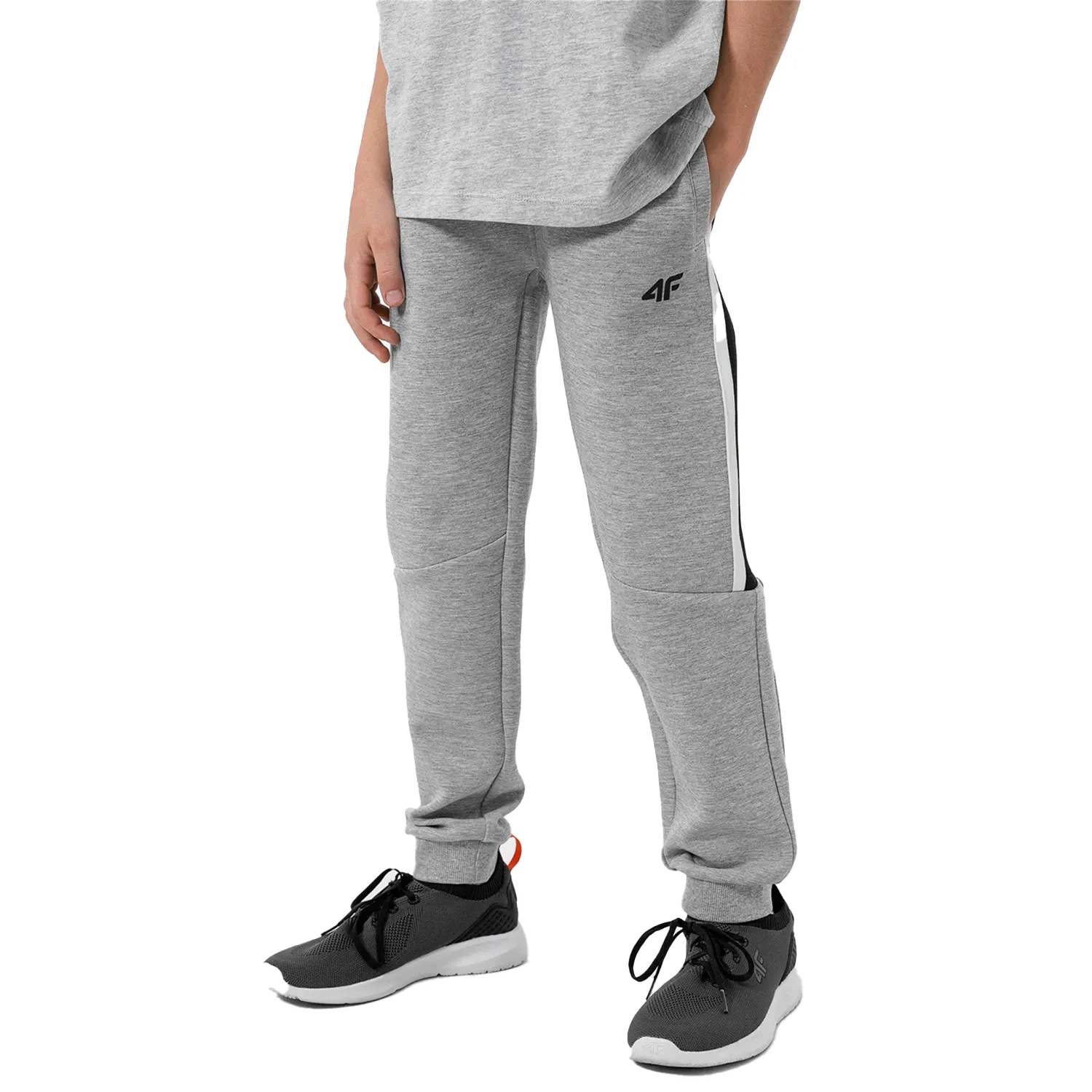 Spodnie dresowe dziecięce 4F HJZ22-JSPMD003-27M