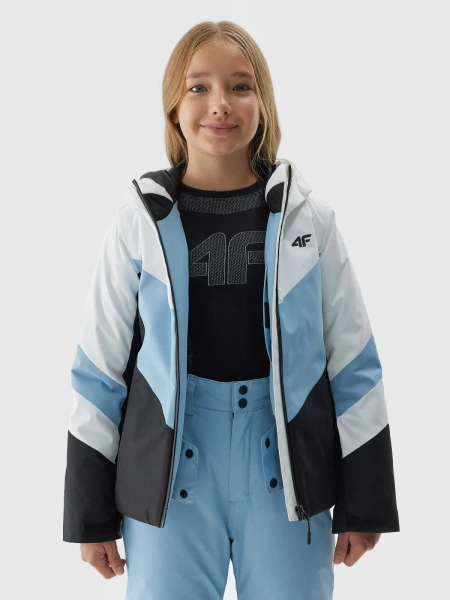 Kurtka dziecięca zimowa narciarska 4F 4FJAW23TTJAF294-34S 