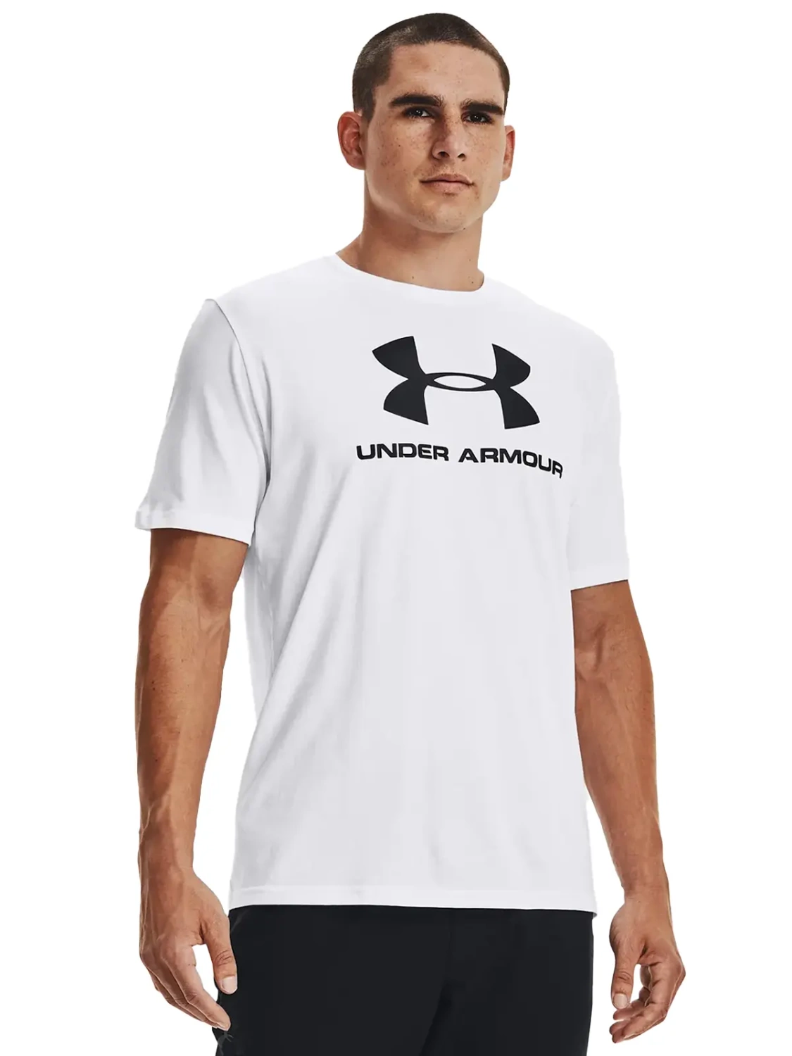 Koszulka męska Under Armour LOGO SS 1329590-100