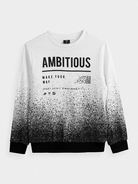 Bluza dziecięca z kapturem 4F HJZ21-JBLM005-10S