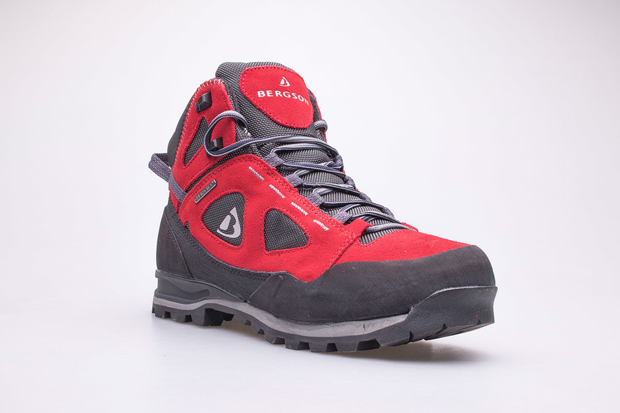 Buty damskie trekkingowe BERGSON KAKKA MID STX red/black