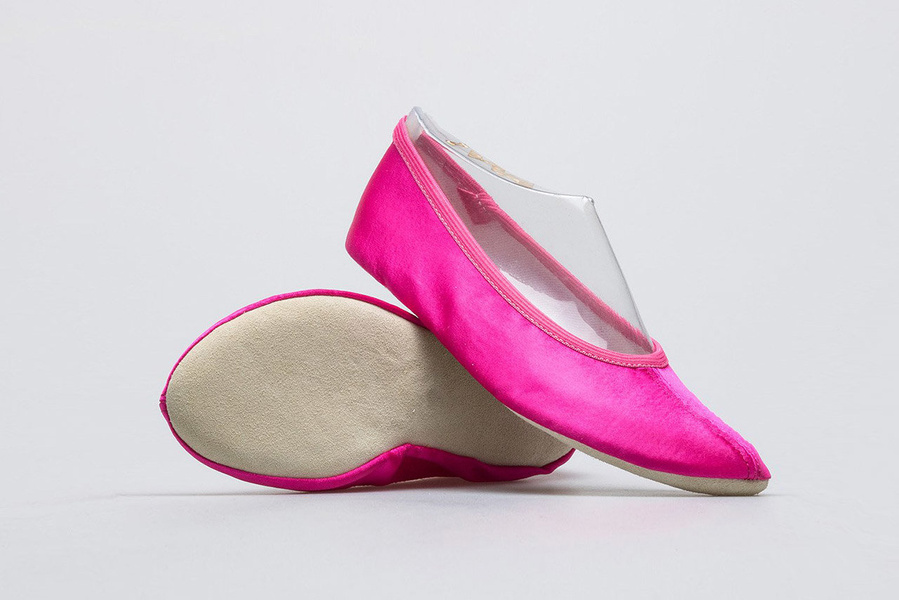 Baletki gimnastyczne IWA 45 cyklamenowe