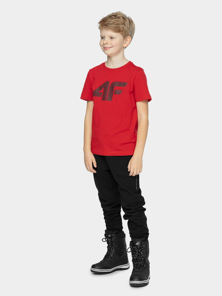 Koszulka dziecięca 4F HJZ21-JTSM001B-62S