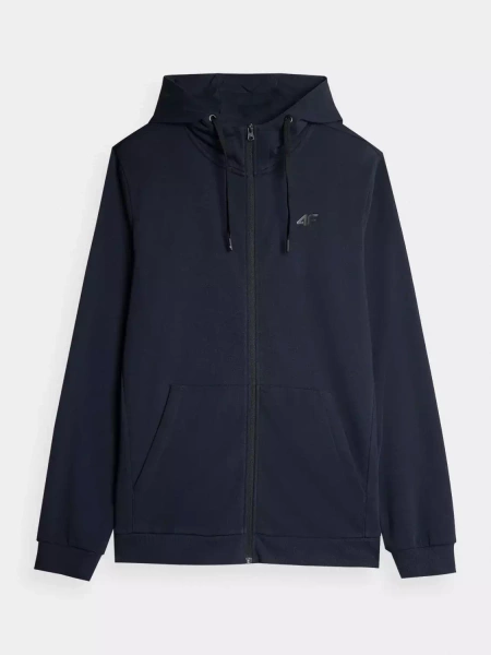 Bluza męska z kapturem rozpinana 4F 4FAW23TSWSM695-30S 