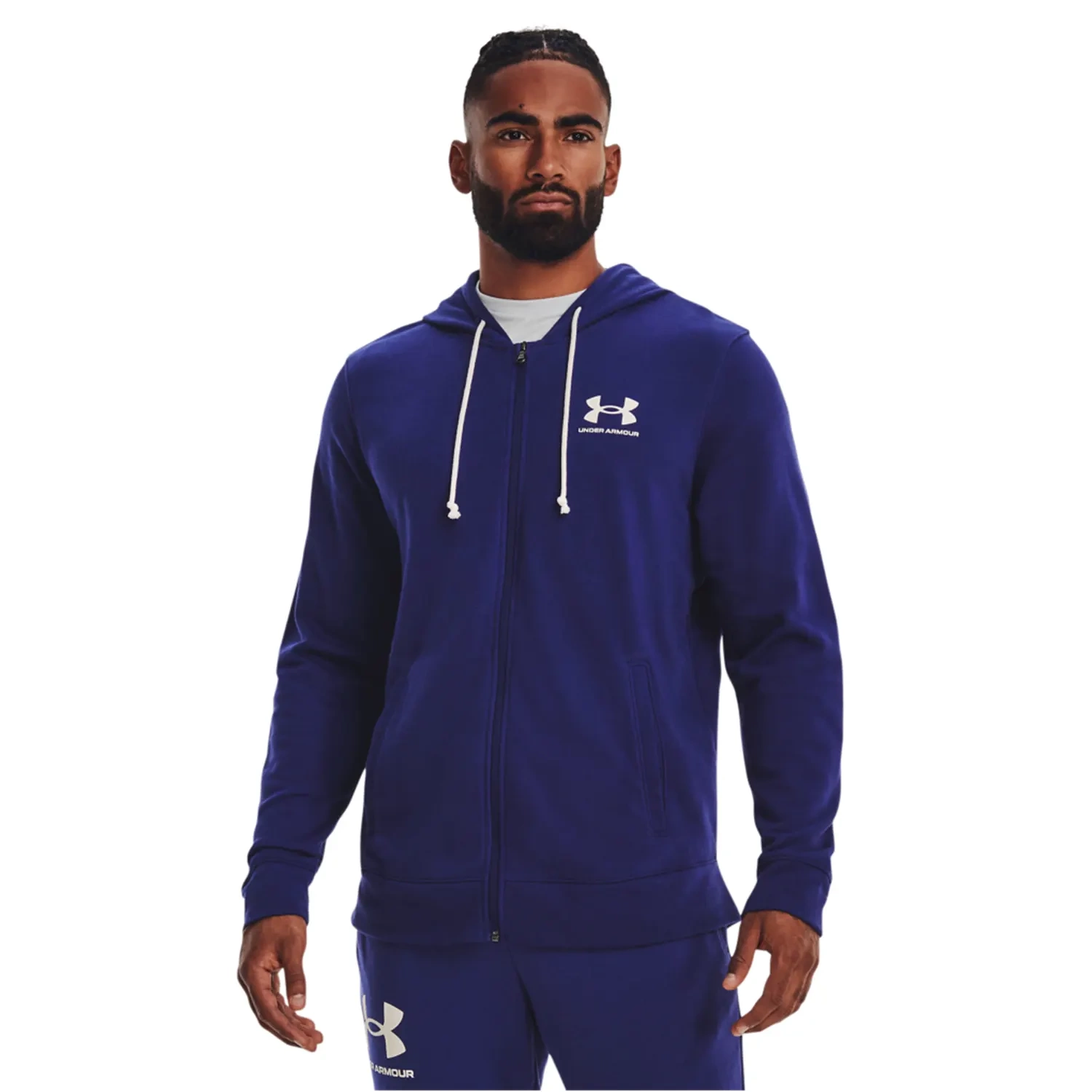 Bluza męska z kapturem Under Armour Rival Terry 1370409-468