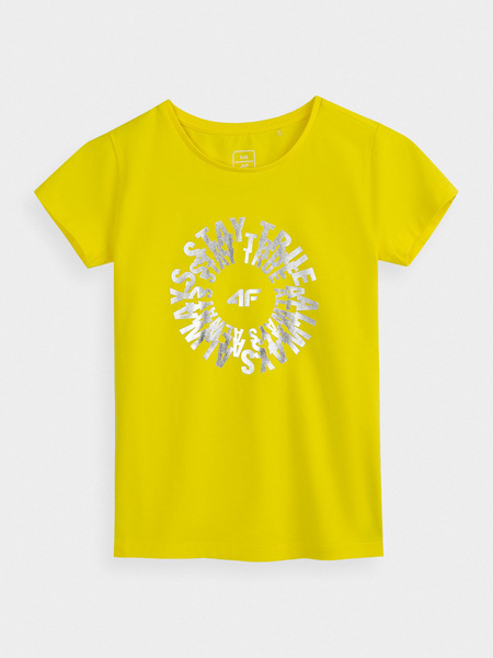 Koszulka dziecięca 4F HJL21-JTSD014A-71S