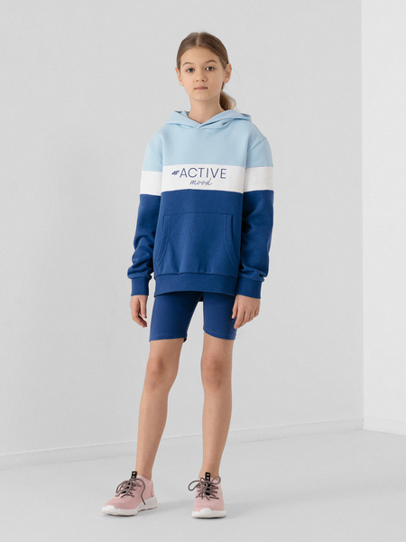 Bluza dziecięca z kapturem 4F HJL22-JBLD002-33S