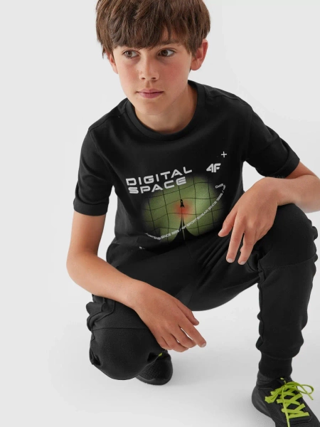 Koszulka dziecięca 4F 4FJAW23TTSHM0798-20S 